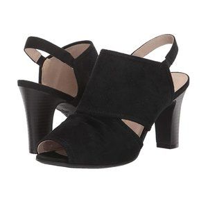 LifeStride Women's Cassia Heeled Sandal Black Size 6.5